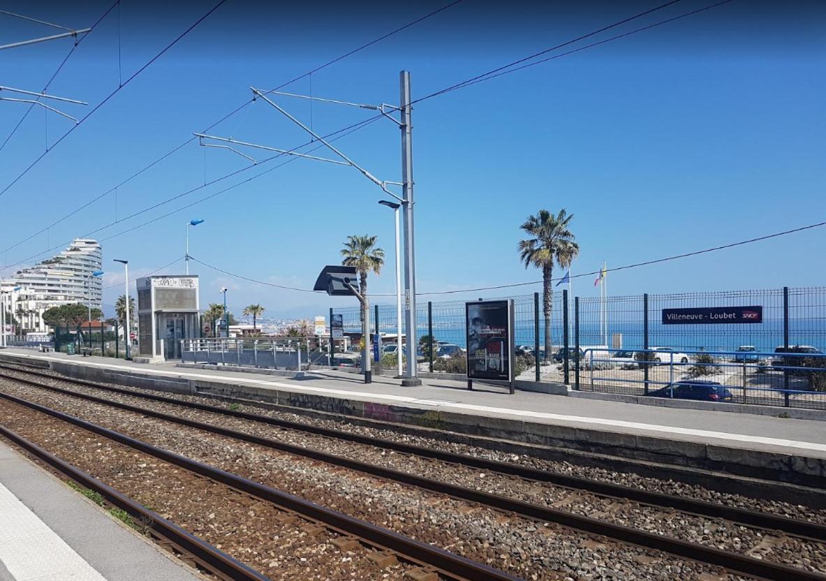 Lovely Apartment In Marina Baie Des Anges- Baronnet - Sew View, Free Parking Spaces On Site, Restaurants, Beach, Supermarket Villeneuve-Loubet Eksteriør billede